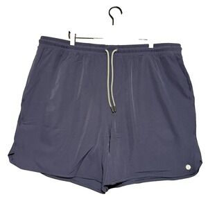Rhoback Grit Gym Shorts Mens 3XL Blue Athletic Gorpcore Sporty Stretch NWT